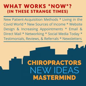 Chiropractic New-Ideas Mastermind Group